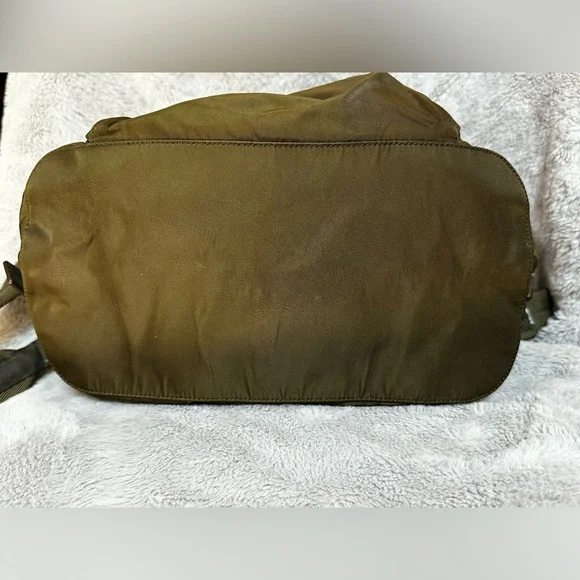 Prada Green Tessuto Nylon Backpack - Picture 9 of 16